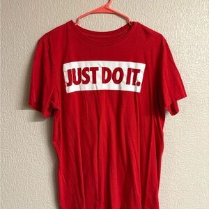 Nike Red Graphic Tee